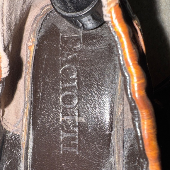 Paciotti leather slip-on loafers